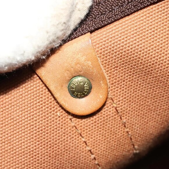 LOUIS VUITTON Monogram Keepall 60 Boston Bag M41422 LV Auth 133562 - Picture 12 of 16